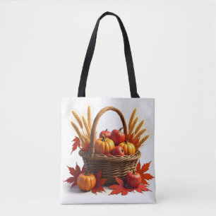 Fall Harvest Basket 1 Tasche