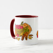 Fall Harvest Basket Tasse (Vorderseite Links)