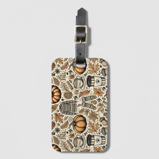 Fall Harvest Gepäckanhänger (Vorderseite Vertikal)