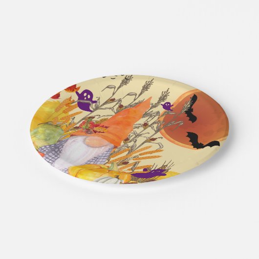 Fall Harvest Gnome Teller (Schrägansicht)