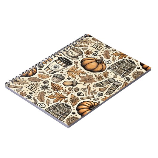 Fall Harvest Notizblock (Linke Seite)