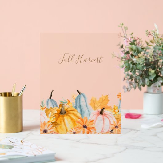 FALL HARVEST PARTY ACRYLSCHILD (Hochzeit)