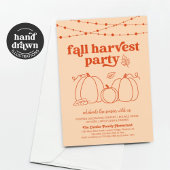 Fall Harvest-Party Einladung