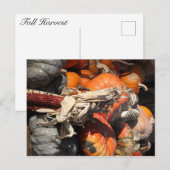 Fall Harvest Postkarte (Vorne/Hinten)