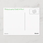 Fall Harvest Postkarte (Rückseite)