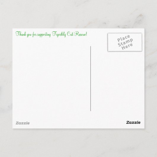 Fall Harvest Postkarte (Rückseite)