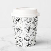 Fall Harvest Pumpkin Pappbecher (Links)