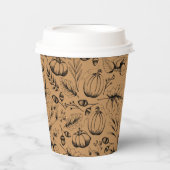 Fall Harvest Pumpkin Pappbecher (Vorderseite)