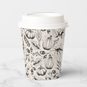 Fall Harvest Pumpkin Pappbecher (Vorderseite)