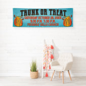 Fall Harvest Pumpkin Trunk oder Leckerei Event Banner (Insitu)