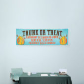 Fall Harvest Pumpkin Trunk oder Leckerei Event Banner (Messeveranstaltung)