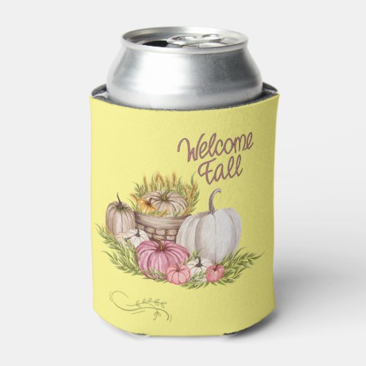 Fall Harvest Pumpkins Can Cozie Cooler Dosenkühler (Kanne Vorderseite)