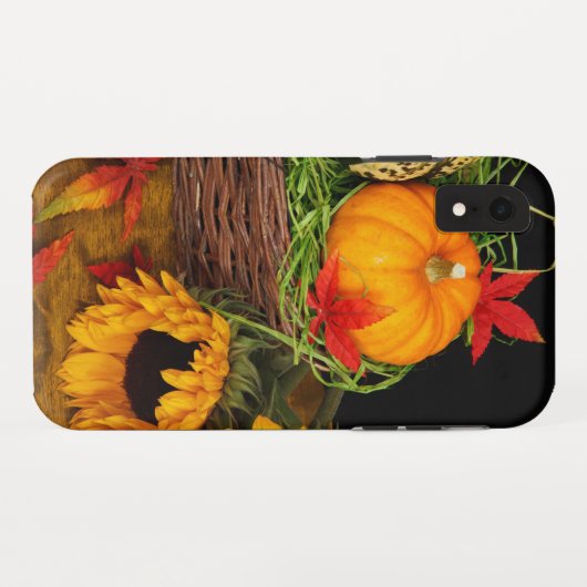 Fall Harvest Sonnenblumen Case-Mate iPhone Hülle (Rückseite (Horizontal))