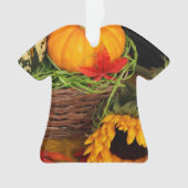 Fall Harvest Sonnenblumen Ornament (Vorderseite)