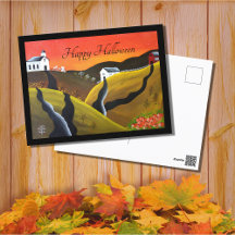 Fall Harvest Vintages Halloween Folklorekunst