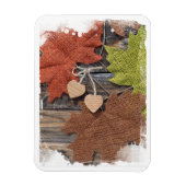 Fall Hearts Magnet (Vertikal)