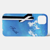 Fall "Heiliges Cross Blue Skies" Case-Mate iPhone Hülle (Rückseite (Horizontal))