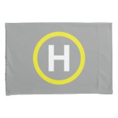 Fall Helipad Sign Pillow Kissenbezug (Vorderseite-Rechts)