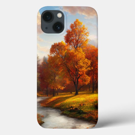 Fall Herbst ästhetischer Fall Mate iPhone Fall Case-Mate iPhone Hülle (Rückseite)