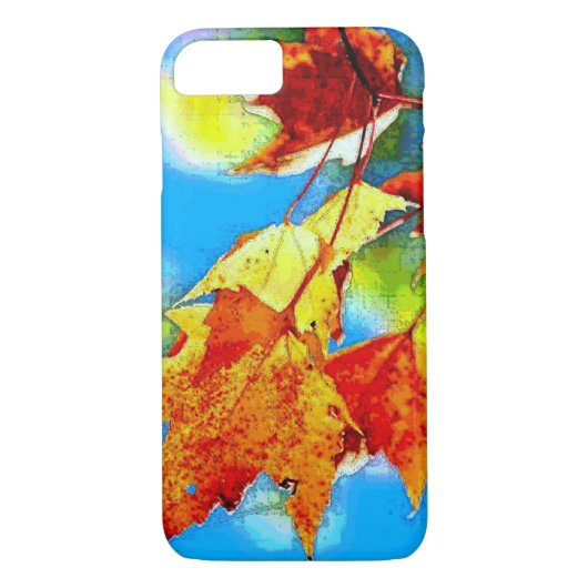 Fall Herbst Fallende Blätter iPhone 7 Case-Mate iPhone Hülle (Rückseite)