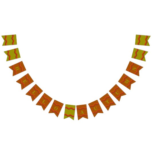 Fall-/Herbst-kundenspezifische dekorative Wimpelkette (Alle)