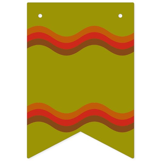 Fall-/Herbst-kundenspezifische dekorative Wimpelkette (Zweite Fahne)