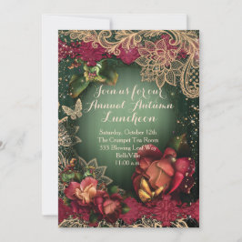 FALL-HERBST-PARTY EINLADUNGEN