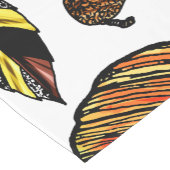 Fall-Herbst verlässt Kürbis-und Kurzer Tischläufer (Ecke)