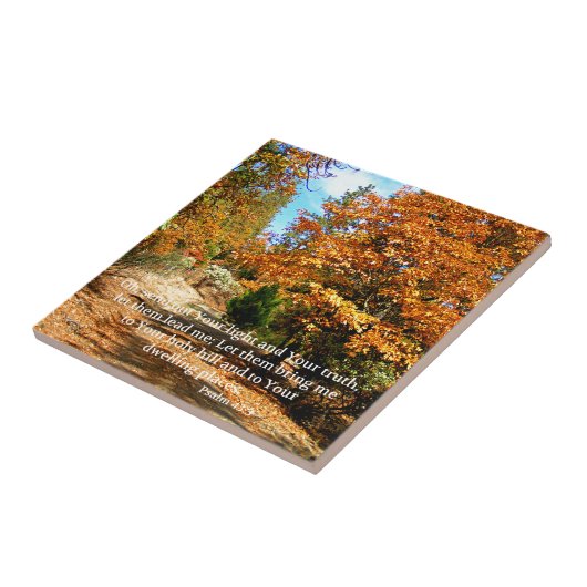 Fall-Herbstchristlicher Scripture-Bibel-Vers Fliese (Seite)