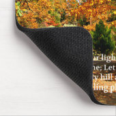 Fall-Herbstchristlicher Scripture-Bibel-Vers Mousepad (Ecke)