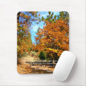 Fall-Herbstchristlicher Scripture-Bibel-Vers Mousepad (Mit Mouse)