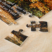 Fall-Herbstchristlicher Scripture-Bibel-Vers Puzzle (Seite)