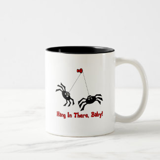 Fall herein dort, Baby! Spinne Zweifarbige Tasse