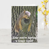 Fall herein dort, erhält wohle Karte, niedliches Karte (Gelbe Blume)