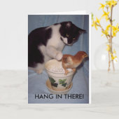 FALL HEREIN DORT! KARTE (Gelbe Blume)