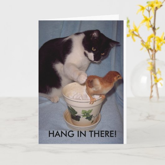 FALL HEREIN DORT! KARTE (Gelbe Blume)