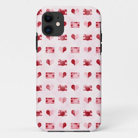 Fall "Herz & Kameras" iPhone 5/5S Case-Mate iPhone Hülle (Rückseite)