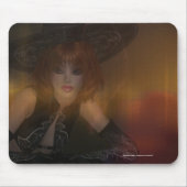 Fall Hexe Design 1 Mousepad (Vorne)
