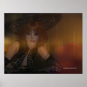Fall Hexe Design 1 Print/Poster Poster (Vorne)
