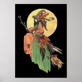 Fall Hexe Poster