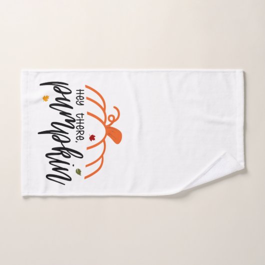 Fall "Hey da, Pumpkin" Handtuch (Handtuch)