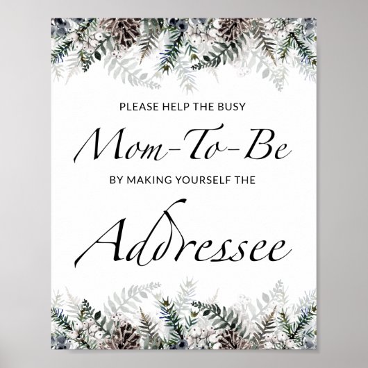 Fall Hilfe für die betriebliche Mama, um einen Ums Poster (Vorne)