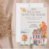 Fall Housewarming-Party | Herbstfarbe Einladung