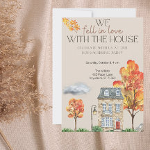 Fall Housewarming Party laden | Herbstfarbe