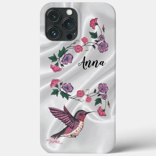 Fall Hummingbird iPhone Case-Mate iPhone Hülle (Rückseite)