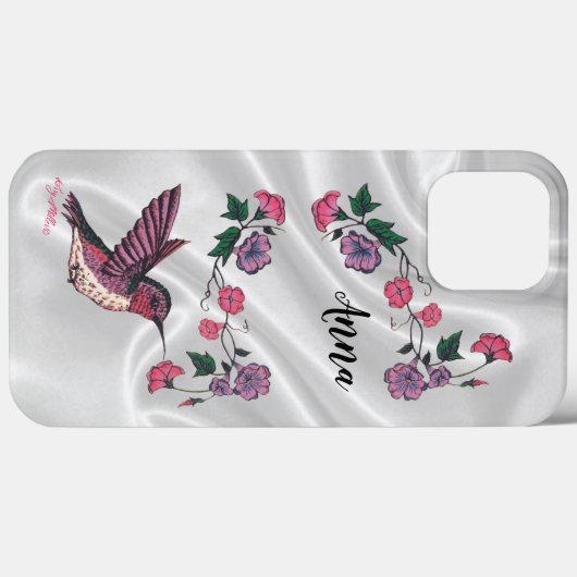 Fall Hummingbird iPhone Case-Mate iPhone Hülle (Rückseite (Horizontal))