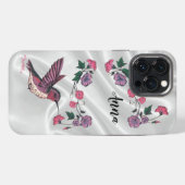 Fall Hummingbird iPhone Hülle (Rückseite (Horizontal))