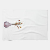 Fall Hütte Pampas Floral Botanisches Küchentuch (Horizontal)