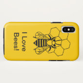 Fall - I Liebe Bienen Case-Mate iPhone Hülle (Rückseite (Horizontal))