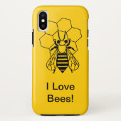 Fall - I Liebe Bienen Case-Mate iPhone Hülle (Rückseite)